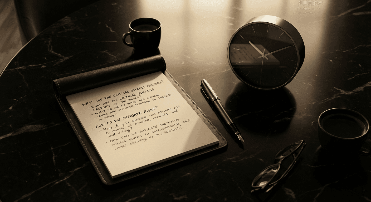 How to Get More from a 45-Minute Expert Call